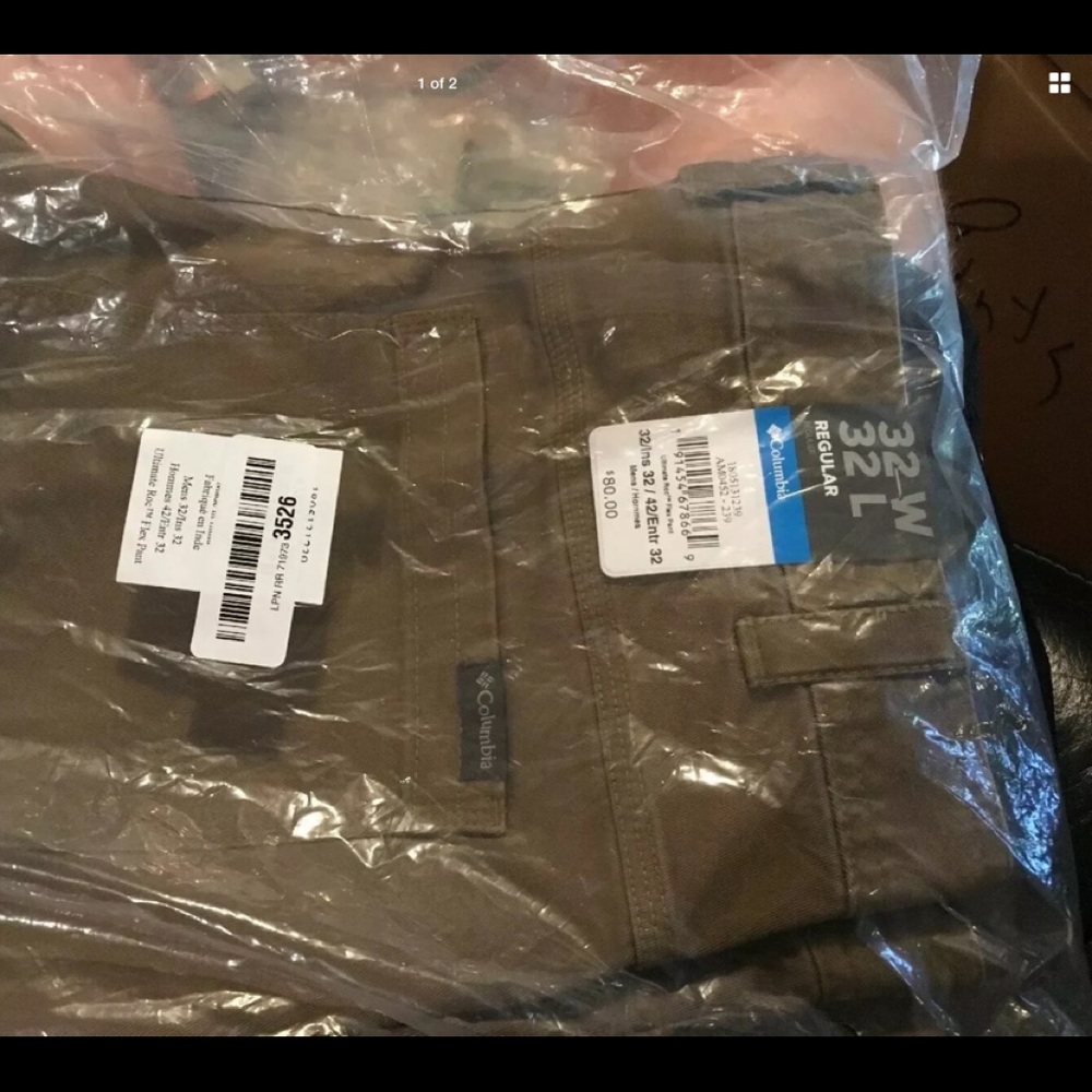 Columbia pants 32x32 new with tags